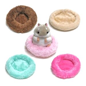 まるマット Ｓ/ハムスター モモンガ デグー ベッド 座布団 寝床 メール便対応