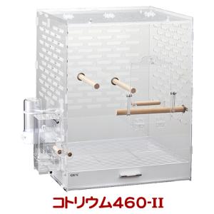 HOEI 鳥かご R440LL−P 半月スタンド セット （37．6×37