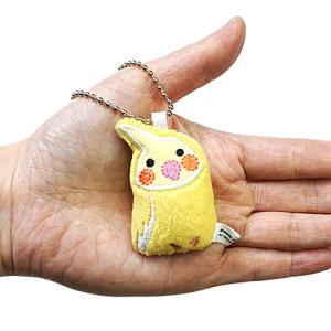 ゆめ オカメインコキーホルダー/ぬいぐるみ マ...の詳細画像4
