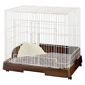 ラビんぐ スマートルーム【同梱不可・一度のご注文で1個まで】/ラビットケージ ゲージ 引き出し うさぎ GEX 【アウトレット・箱汚れあり】