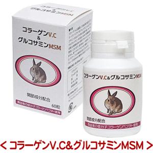 コラーゲンV.C＆グルコサミンMSM/サプリメント 補助食品 関節 コラーゲン グルコサミン 日本ビーエフ