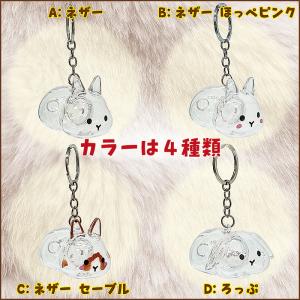 うちの子分身?キーホルダー うさぎ/毛収納 集...の詳細画像1