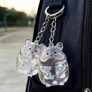 うちの子分身?キーホルダー ハムスター/毛収納...の詳細画像3