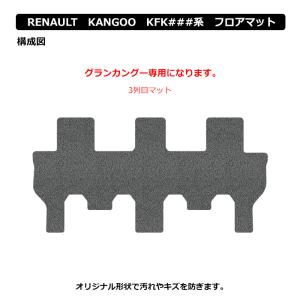 【3列目マット】ルノー 新型 グランカングー ...の詳細画像1