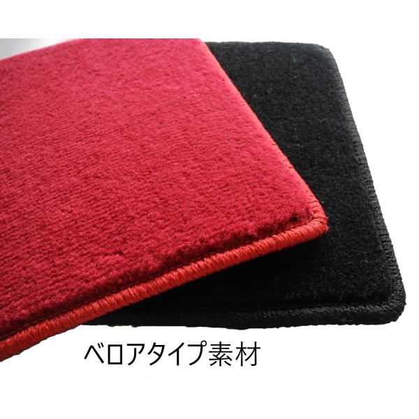 メルセデス ベンツ C190 W201 フロアマット 1990-1993年 ベロアタイプ
