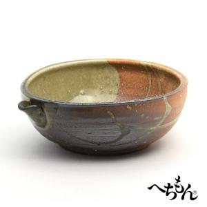 【送料無料】【信楽焼】へちもん 古紫香楽　たわみ片口鉢｜hechimon-shop