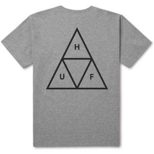 HUF Triple Triangle T-Shirt Grey Heather M Tシャツ 送料無料｜hectarz-com