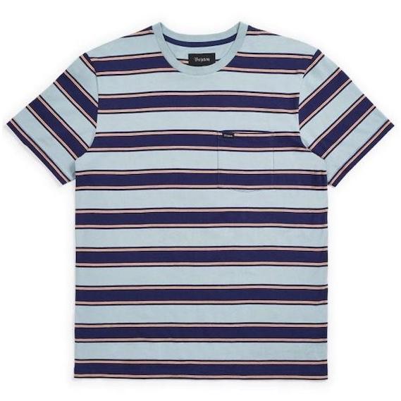 Brixton Hilt Pocket T-Shirt Blue Stone S Tシャツ 送料無料