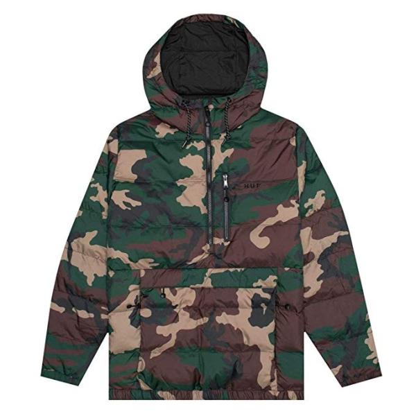 HUF Everest Jacket Woodland Camo S 送料無料