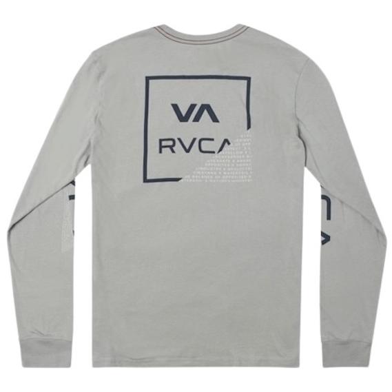 RVCA Fraction Long Sleeve T-Shirt Monument S Tシャツ ...