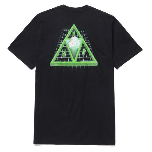 HUF Digital Dream Triple Triangle T-Shirt Black S ...