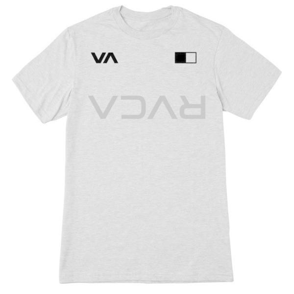 RVCA Big RVCA Banner T-Shirt Heather Grey S Tシャツ 送...