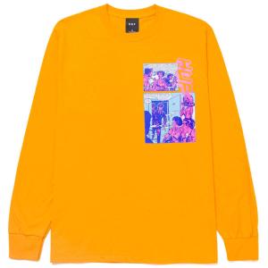 Ripndip Intertwined Long Sleeve Rugby Slate L ポロシャツ