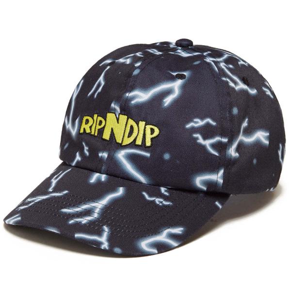 Ripndip Super Sanerm 6 Panel Strapback Hat Cap Bla...