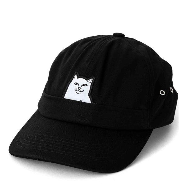 Ripndip Lord Nermal 6 Panel Pocket Hat  Cap Black ...