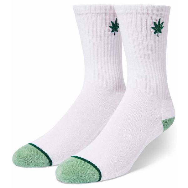 HUF X Lost Farm Buds Socks White 靴下 ソックス 送料無料