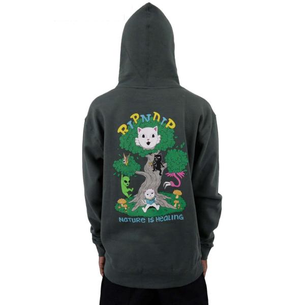 Ripndip Adventure Club Pullover Hoodie Green M パーカ...
