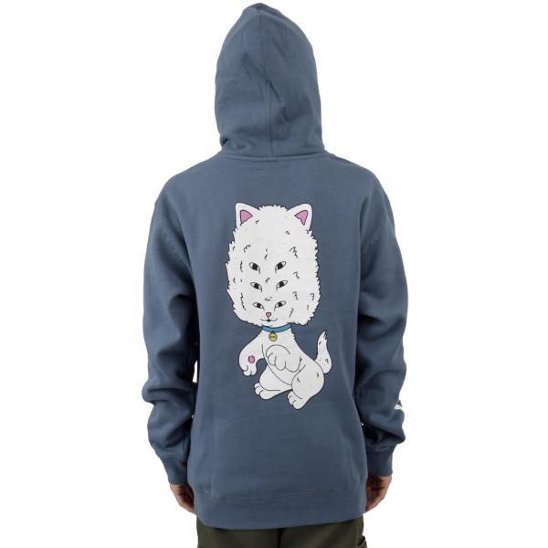 Ripndip Big Head Pullover Hoodie Storm Blue XL パーカ...