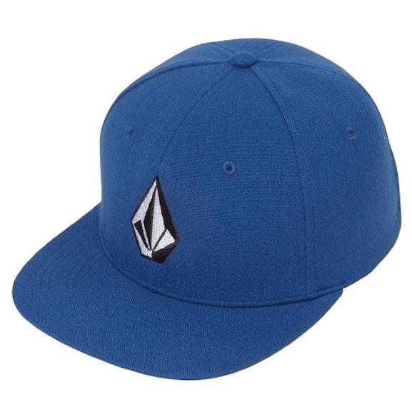 Volcom V Full Stone Xfit Hat Cap Smokey Blue L/XL ...