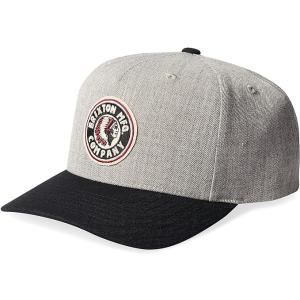 Brixton Rival C MP Snapback Hat Cap Light Heather ...