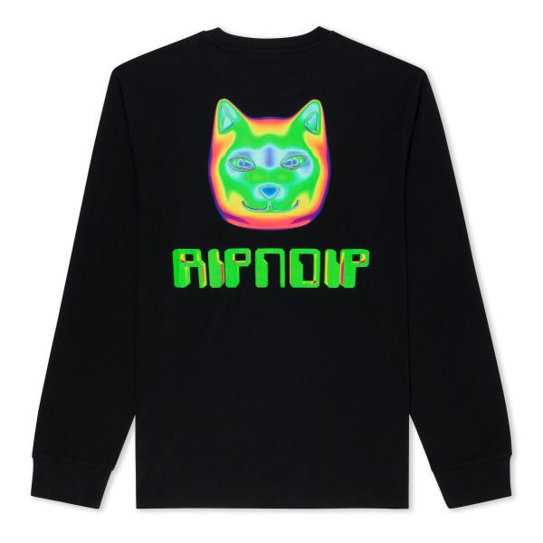 Ripndip Thermal Nermal L/S T-Shirt Black M Tシャツ 送料...