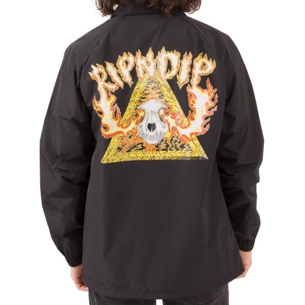Ripndip Inferno Coaches Jacket Black L コーチジャケット 送料...