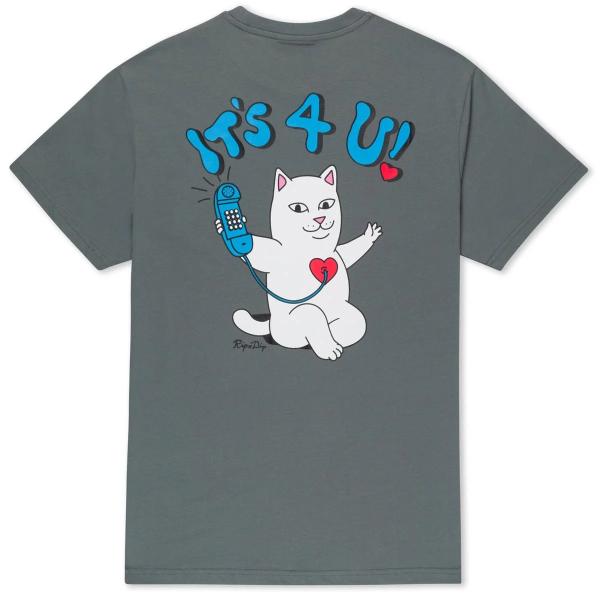 Ripndip Its 4 U T-Shirt Charcoal L Tシャツ 送料無料