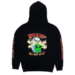 Ripndip Out Of This World Pullover Hoodie Black L ...