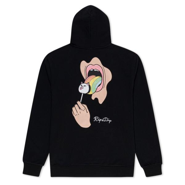 Ripndip Lick Me Pullover Hoodie Black XL パーカー 送料無料
