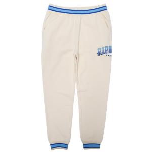 Ripndip Team Spirit Embroidered Sweatpant Natural ...