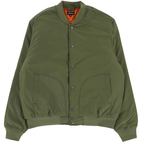 Brixton Dillinger Flight Bomber Jacket Cypress Gre...