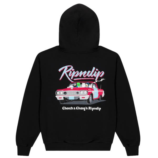 Ripndip Riders Pullover Hoodie Black L パーカー 送料無料