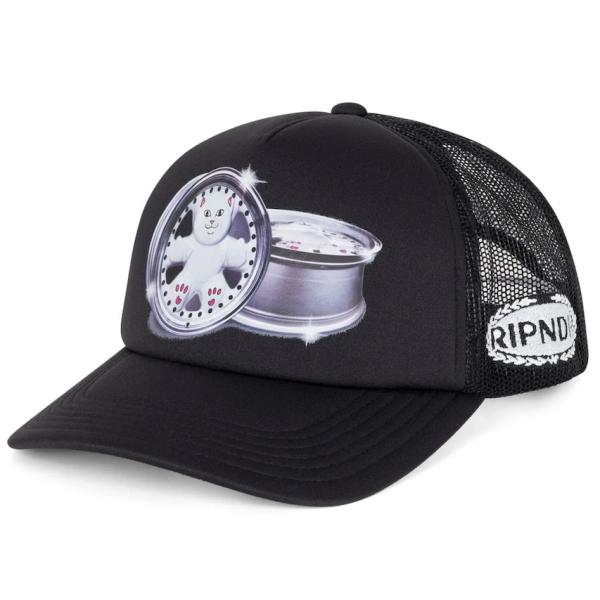 Ripndip Nerm Wheels Trucker Hat Cap Black キャップ 送料無...