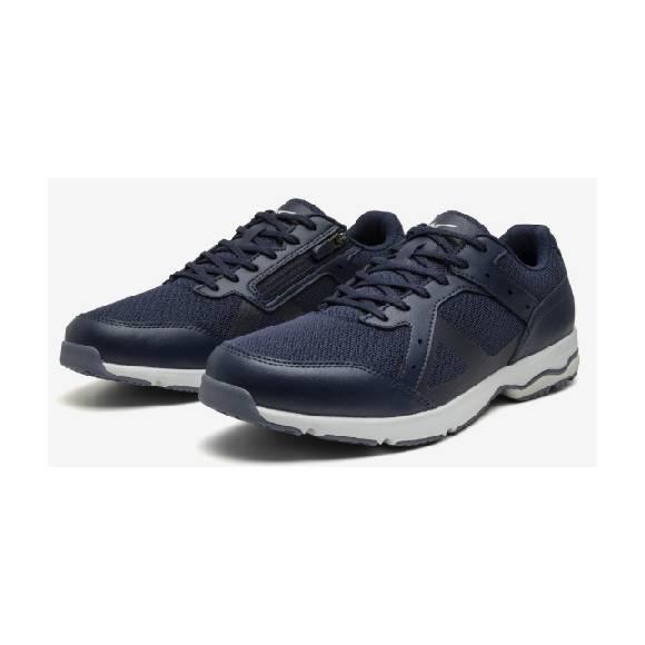 ミズノ　ユニセックス　ウォーキングシューズ　LD アラウンド4 SW　B1GC2500　14　ネイビ...