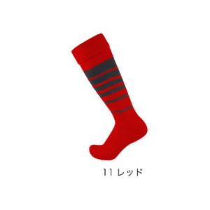 ラグビーソックス 　P31　11　レッド　ウンドウ　wundou　 スポーツウエア