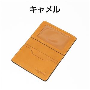 免許証入れ 牛革 パスケース 二つ折り メンズ...の詳細画像2