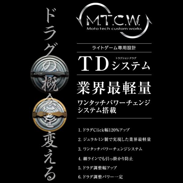 ★特価品10％OFF【MTCW】TD system ドラグノブ（TDシステム）