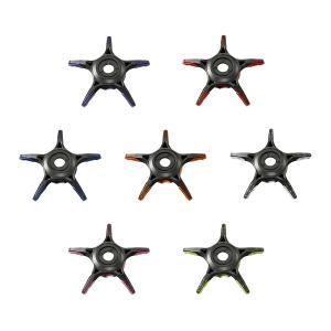 ZPI カスタムハンドル ダイワ用 55mm 美品 ZPI Cars ダブルハンドル ダイワ用 ゴールド/E537S : 釣