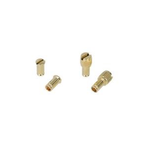 サイドカップナットセット 金メッキ クロム ブラック avail NUT