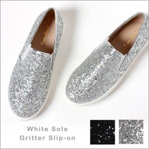 痛くない ローヒール ぺたんこ パンプス ラメ スリッポン スニーカー※返品交換保証不可