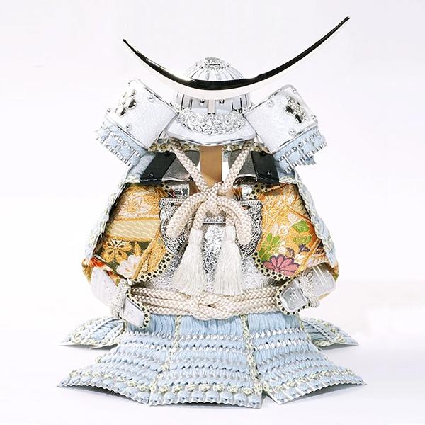 五月人形 伊達政宗公 鎧 平台飾り 鎧飾り 鎧兜 コンパクト 天色鎧伊達 amairo 帯地屏風 平...