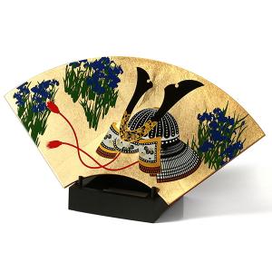 飾り扇 兜 五月人形/コンパクト/インテリア/...の詳細画像1