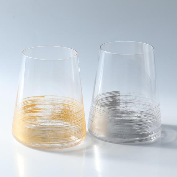 寿恵広グラス　金龍銀龍　シュトルツル ラウジッツ × 山田平安堂　ペアグラス／ビアグラス／ワイングラ...