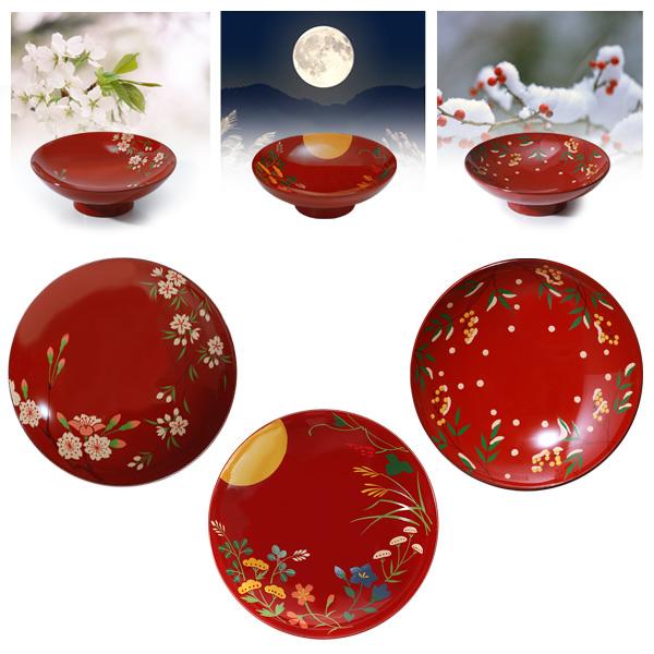 利き盃3点セット 花見盃・月見盃・雪見盃