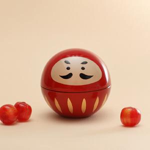 山田平安堂 丸菓子器 枝梅蒔絵 大 朱/黒 : 漆器 山田平安堂 - 通販