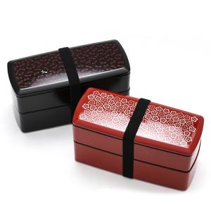 山田平安堂 【送料無料】六角三段小重 朱塗（木箱入） : 漆器 山田平安