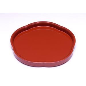 山田平安堂 丸盆 溜（小） お盆/漆塗り/木製 : 漆器 山田平安堂 - 通販