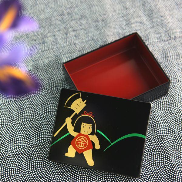 出産内祝いに　小箱　金太郎　端午の節句/男の子への贈り物にも