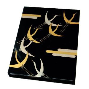 漆器 山田平安堂 手文庫 秋草 文箱/漆器/塗り : 漆器 山田平安堂