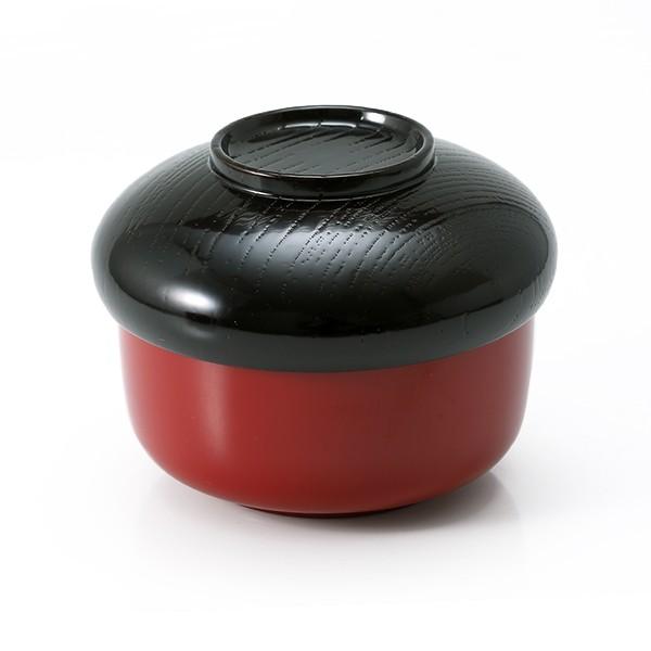 どんぐり椀 朱小皿／黒小皿　お椀／木製／漆塗り